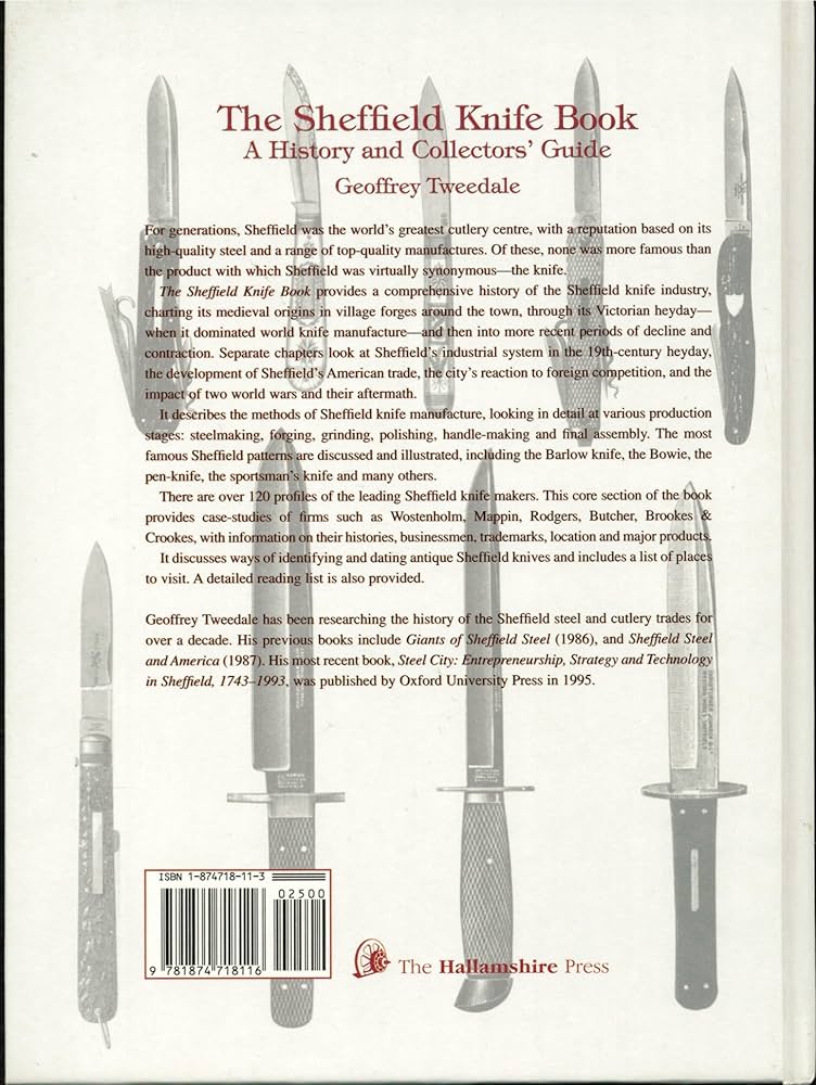 The Sheffield Knife Book: A History and Collectors' Guide